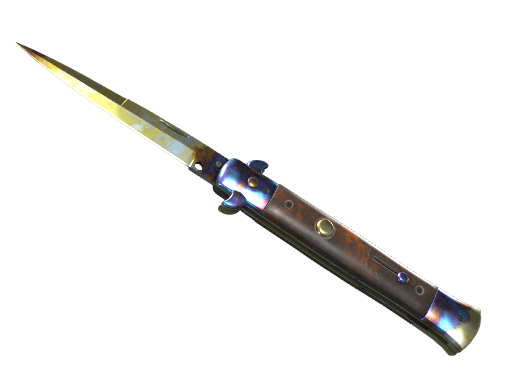 ★ Stiletto Knife | Case Hardened CS2 skin