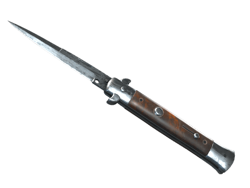 ★ Stiletto Knife | Damascus Steel CS2 skin