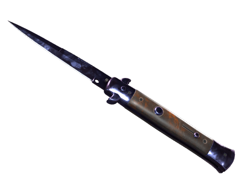 ★ Stiletto Knife | Doppler Black Pearl CS2 skin