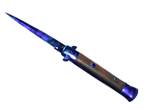 ★ Stiletto Knife | Doppler Sapphire CS2 skin