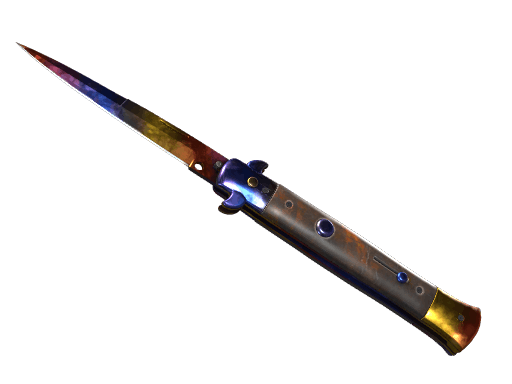 ★ Stiletto Knife | Marble Fade CS2 skin