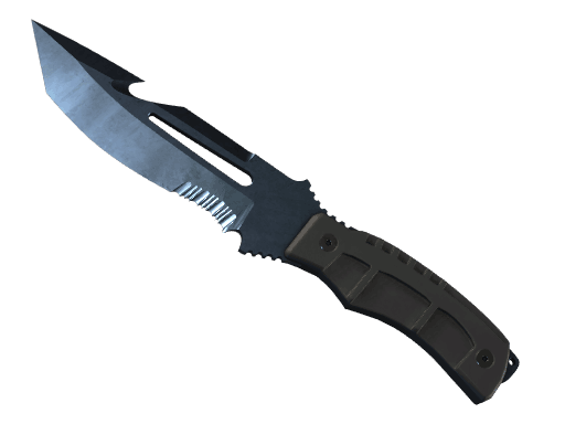 ★ Survival Knife | Blue Steel CS2 skin