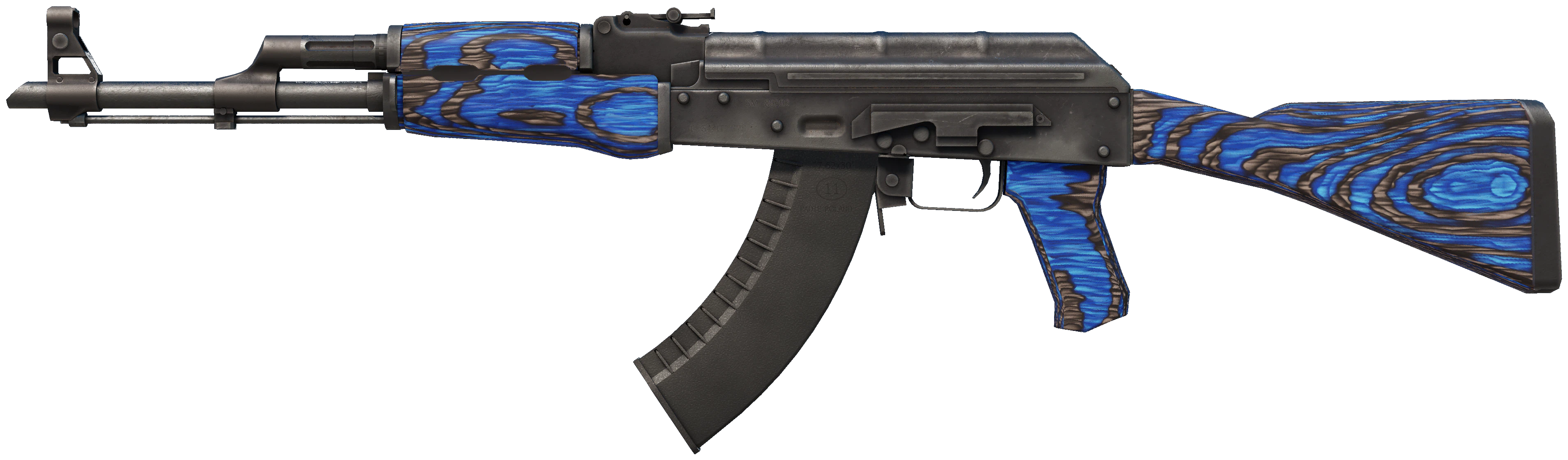 AK-47 | Blue Laminate CS2 skin — open high-resolution image