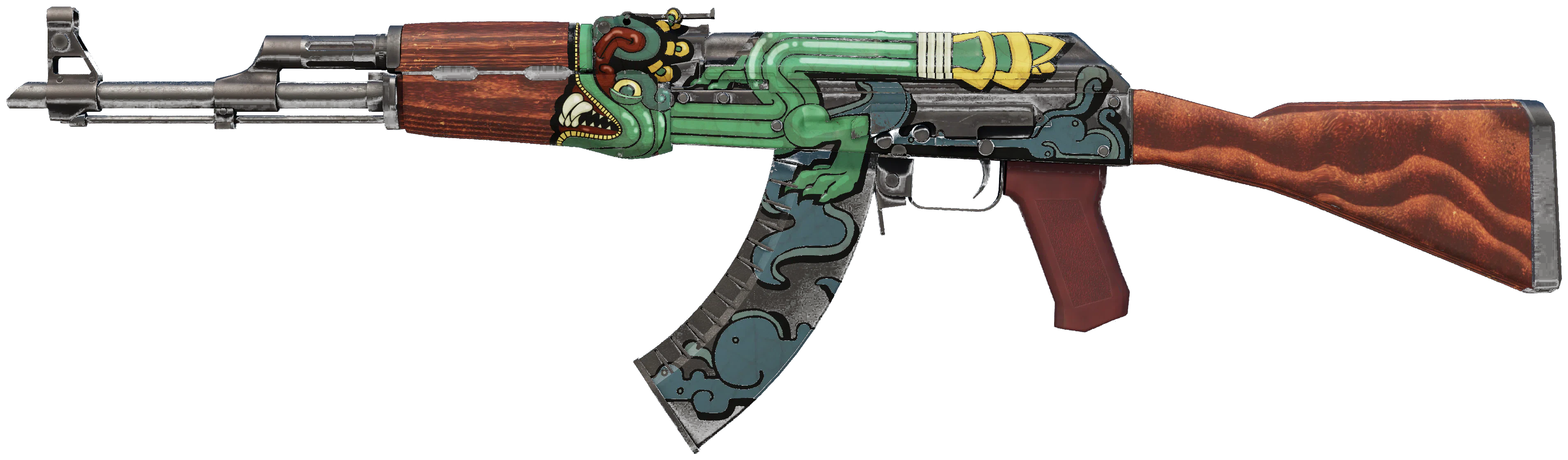 AK-47 | Fire Serpent representative Minimal Wear wear preview
