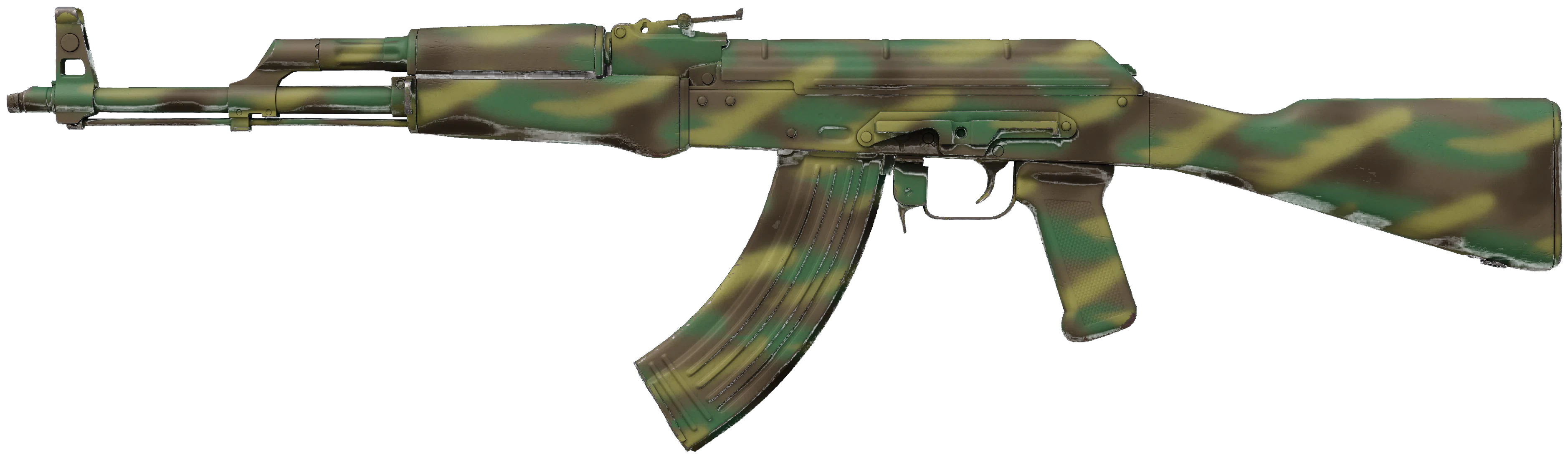 AK-47 | Jungle Spray CS2 skin — open high-resolution image
