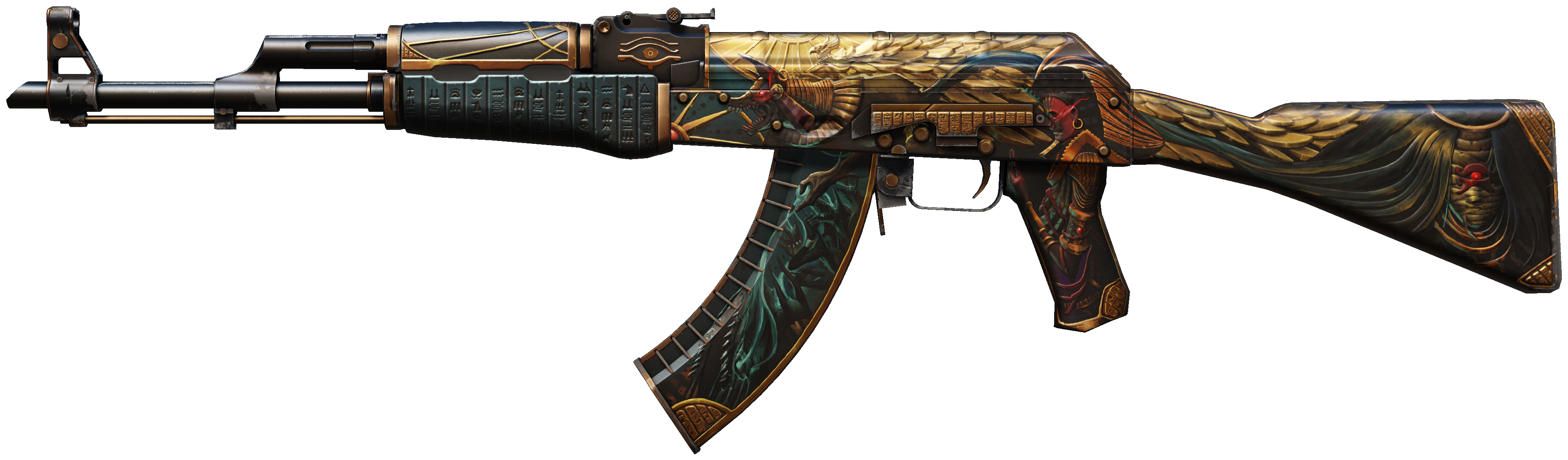 AK-47 | Legion of Anubis representative Minimal Wear wear preview