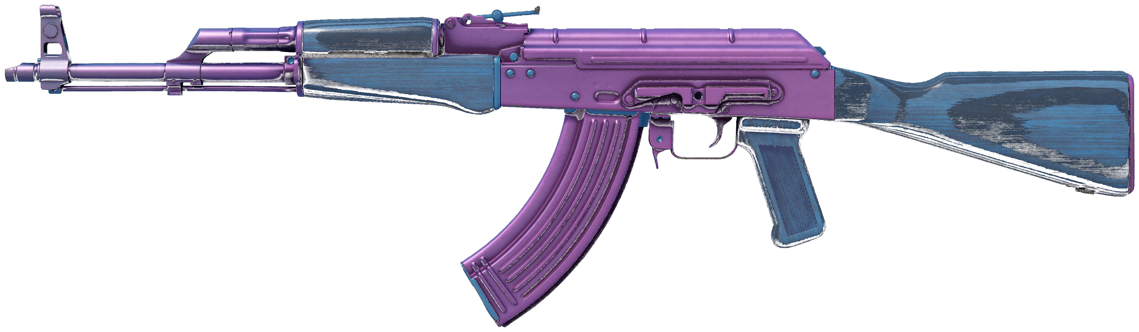 AK-47 | Midnight Laminate CS2 skin — open high-resolution image