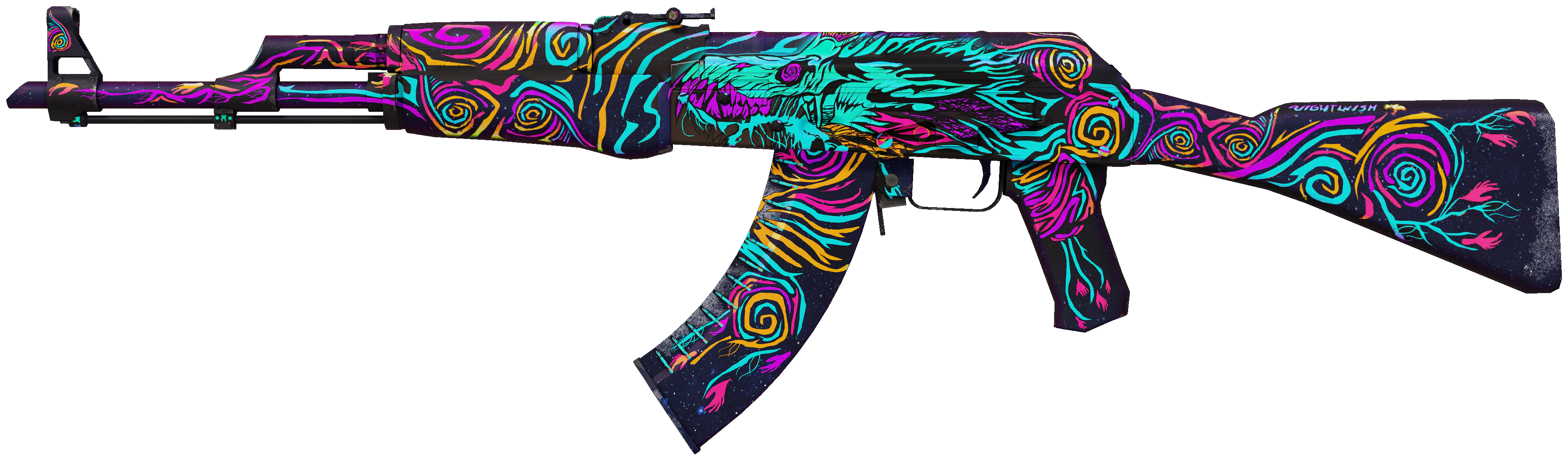 AK-47 | Nightwish CS2 skin — open high-resolution image
