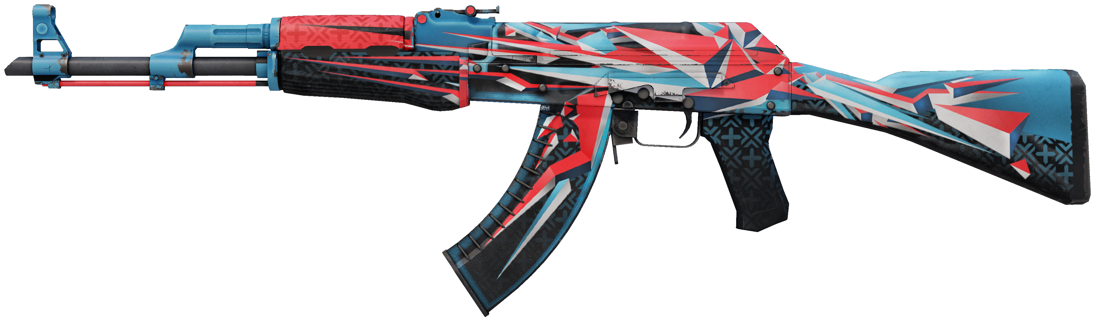 AK-47 | Point Disarray representative Minimal Wear wear preview