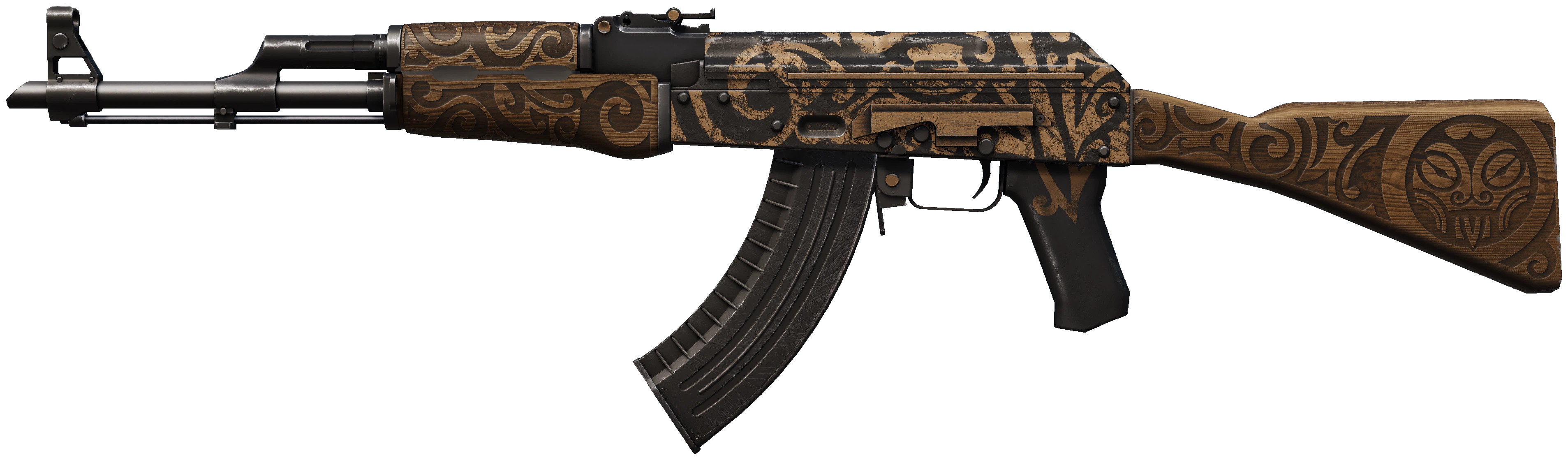 AK-47 | Uncharted CS2 skin — open high-resolution image
