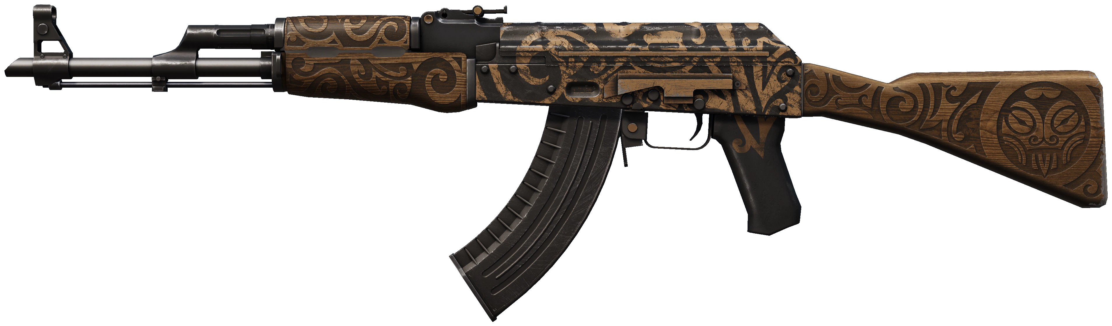 AK-47 | Uncharted representative Minimal Wear wear preview