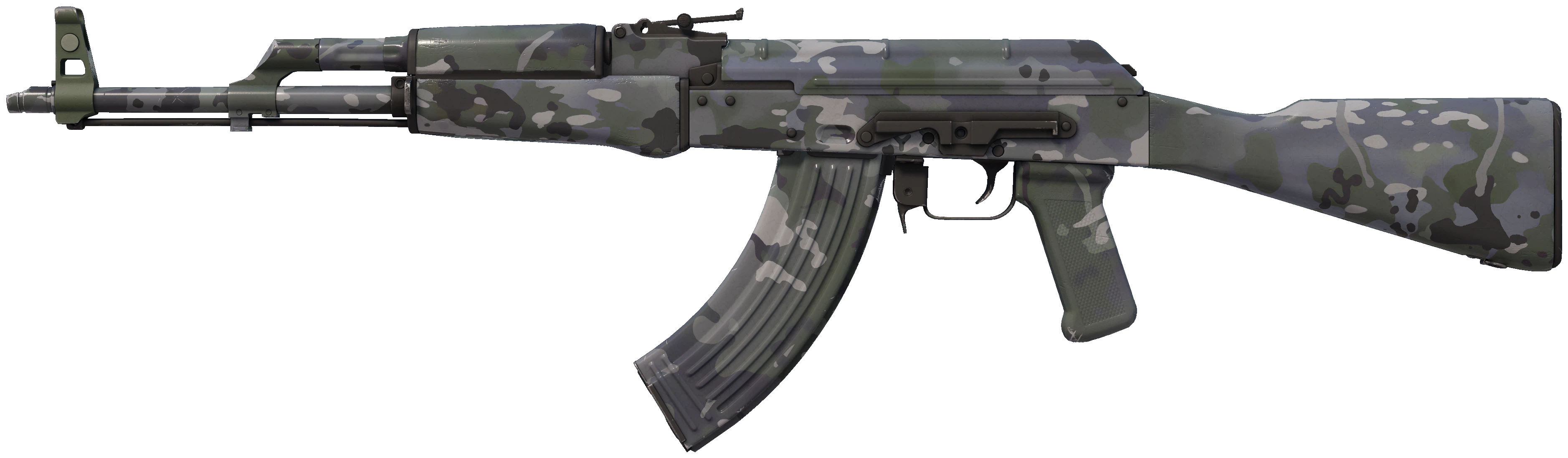 AK-47 | VariCamo Grey representative Minimal Wear wear preview