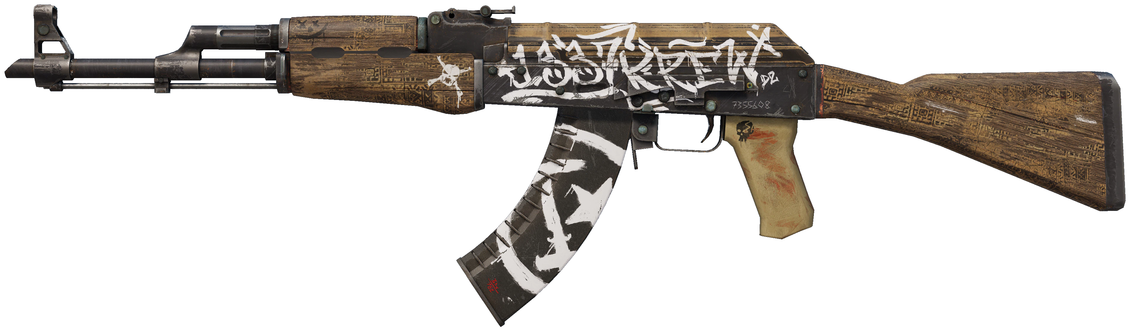 AK-47 | Wasteland Rebel CS2 skin — open high-resolution image
