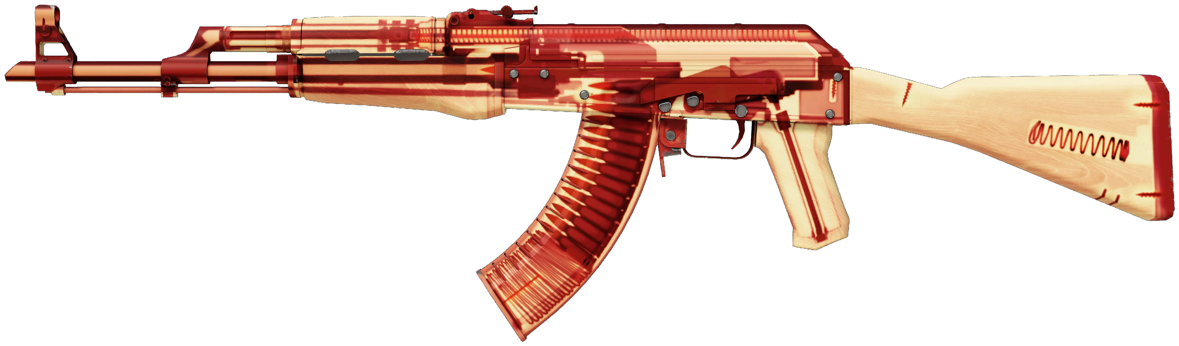 AK-47 | X-Ray CS2 skin — open high-resolution image