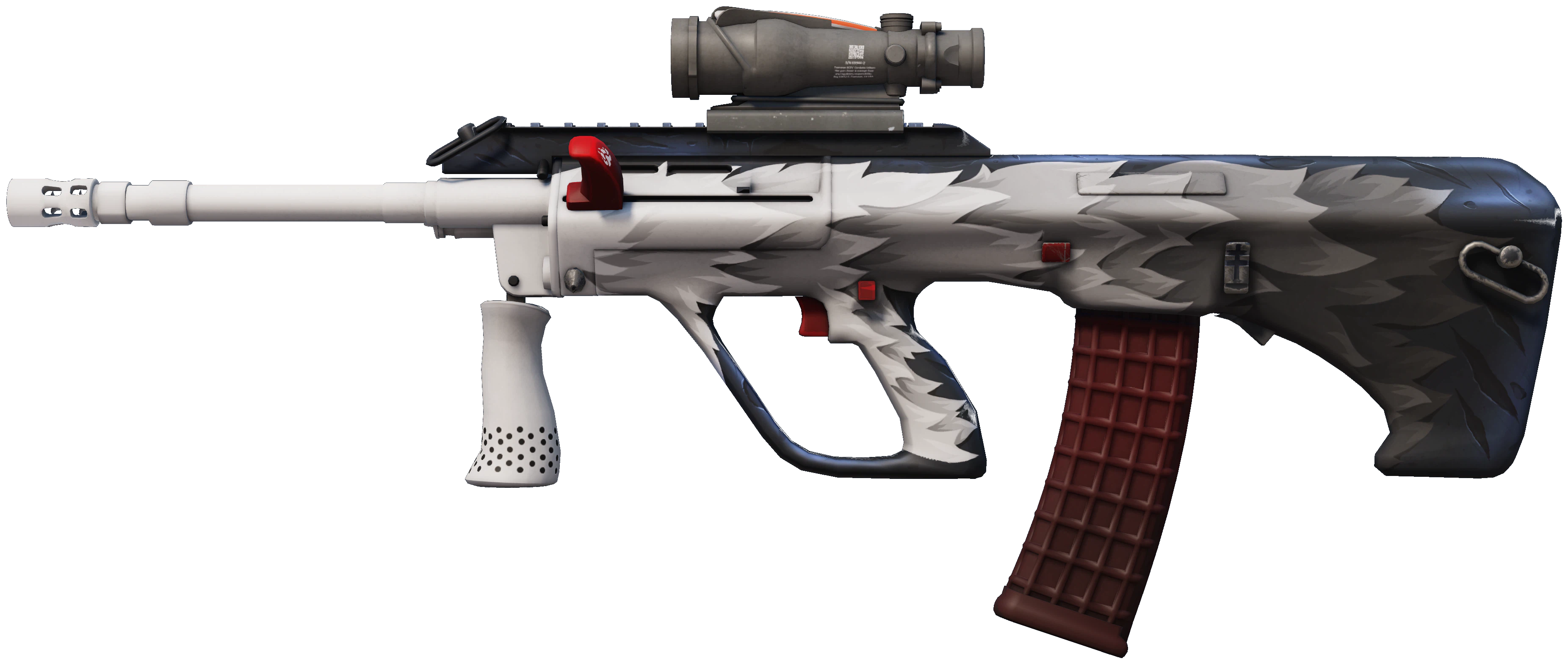AUG | Arctic Wolf CS2 skin — open high-resolution image