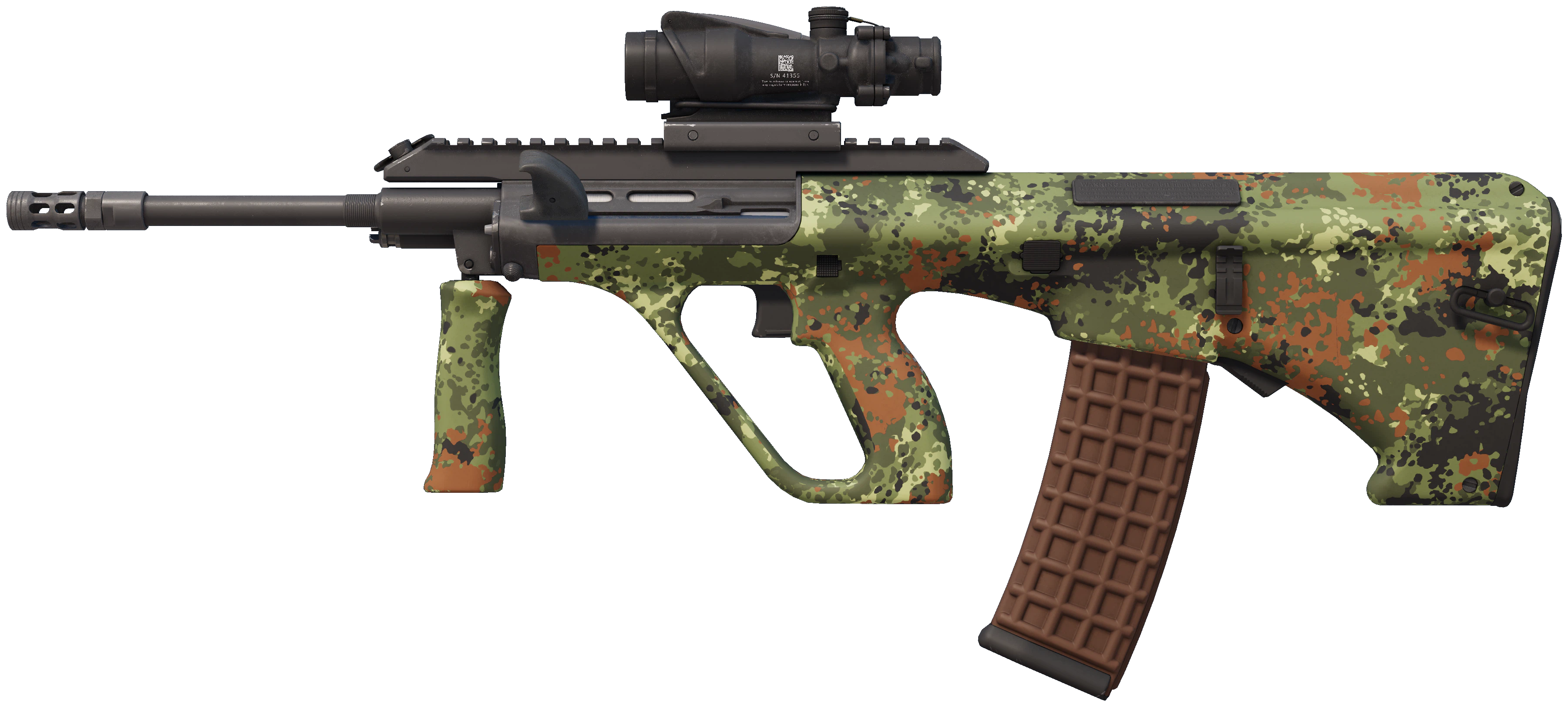 AUG | Commando Company CS2 skin — open high-resolution image