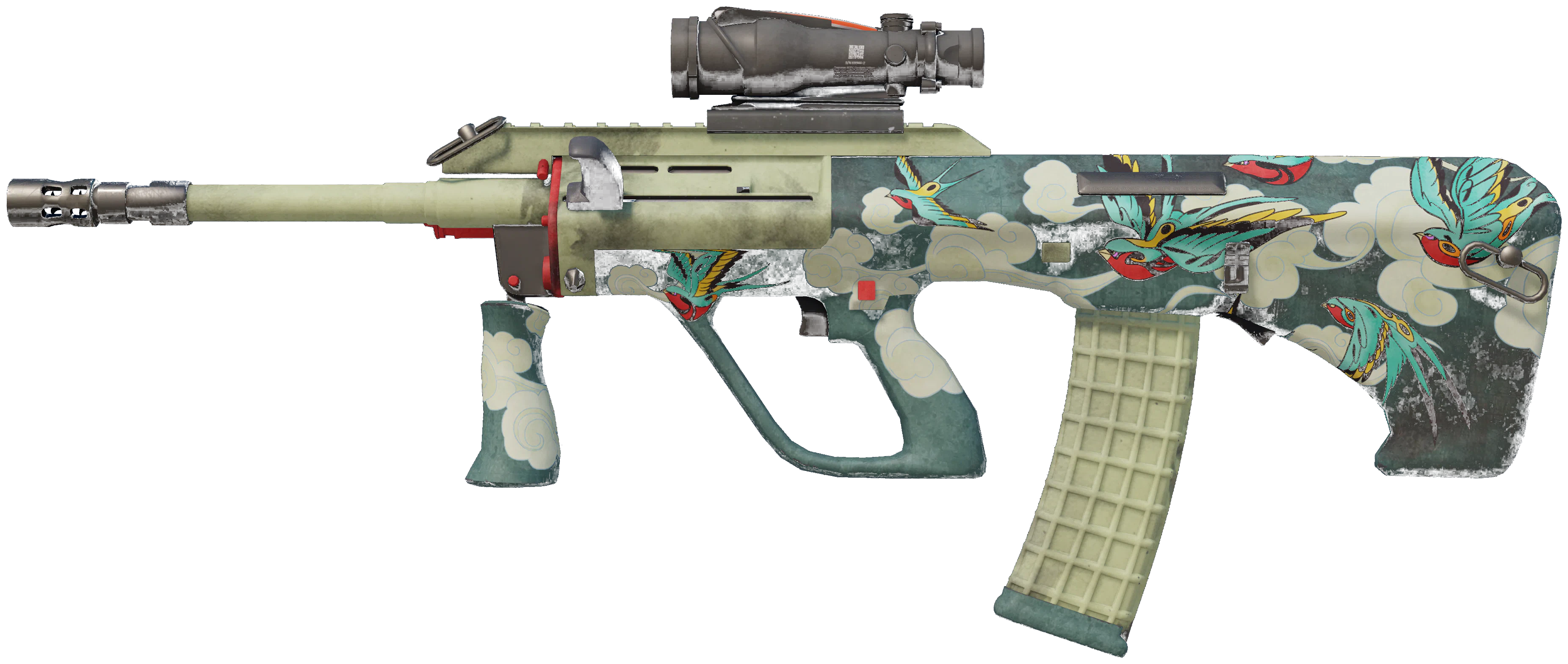 AUG | Fleet Flock CS2 skin — open high-resolution image