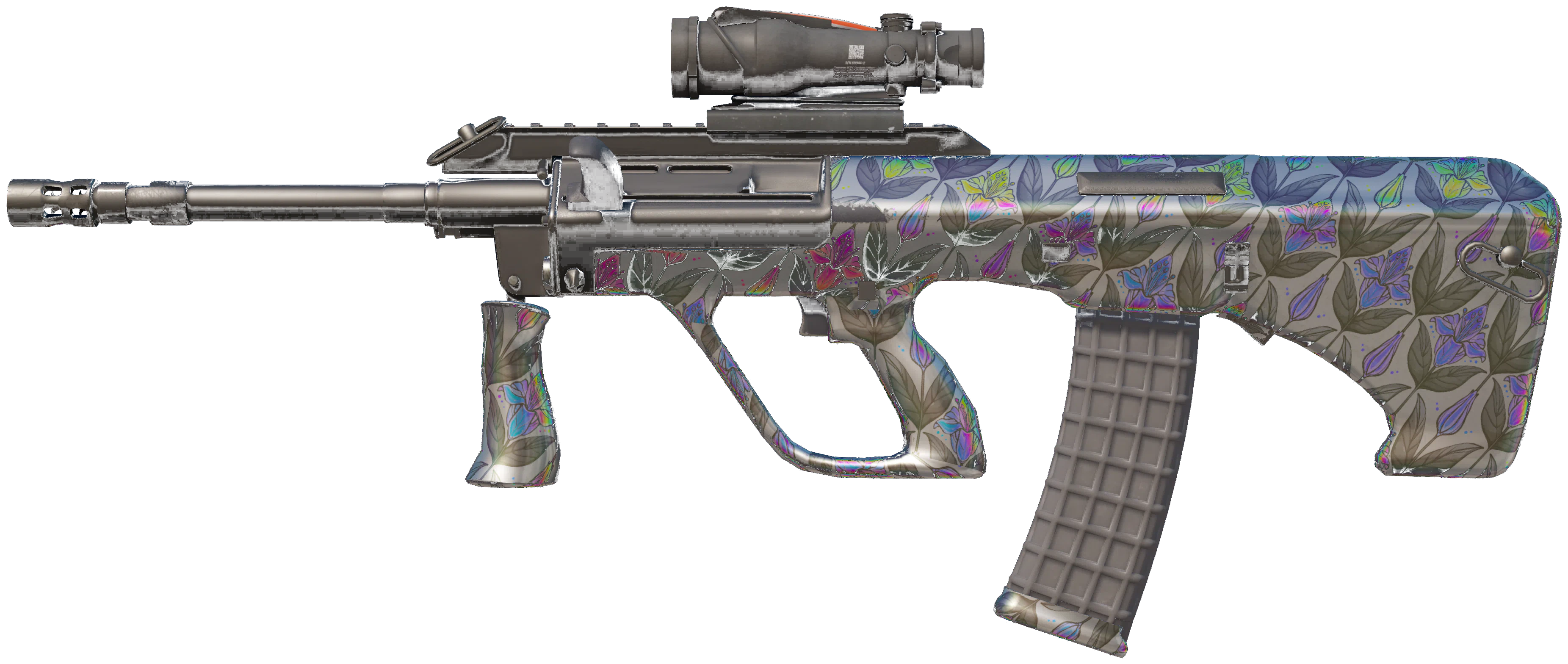AUG | Midnight Lily CS2 skin — open high-resolution image