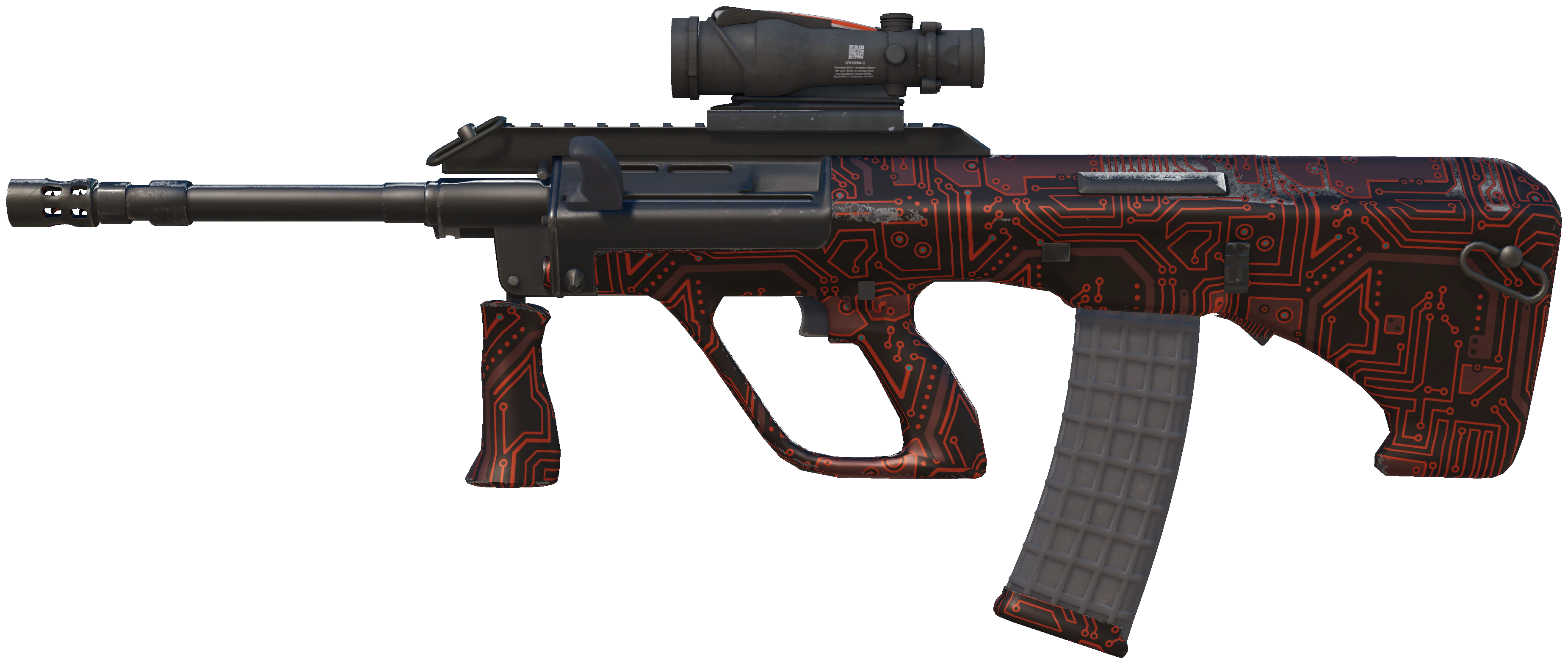 AUG | Random Access CS2 skin — open high-resolution image
