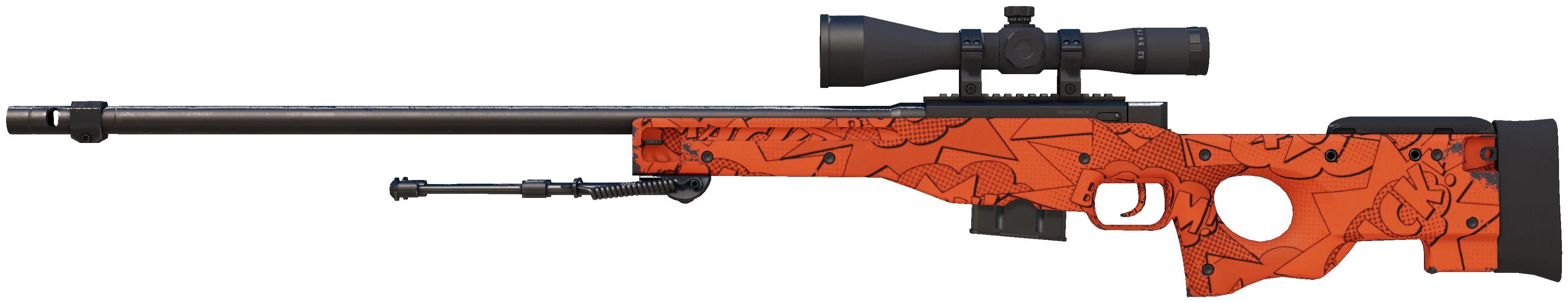AWP | BOOM representative Minimal Wear wear preview
