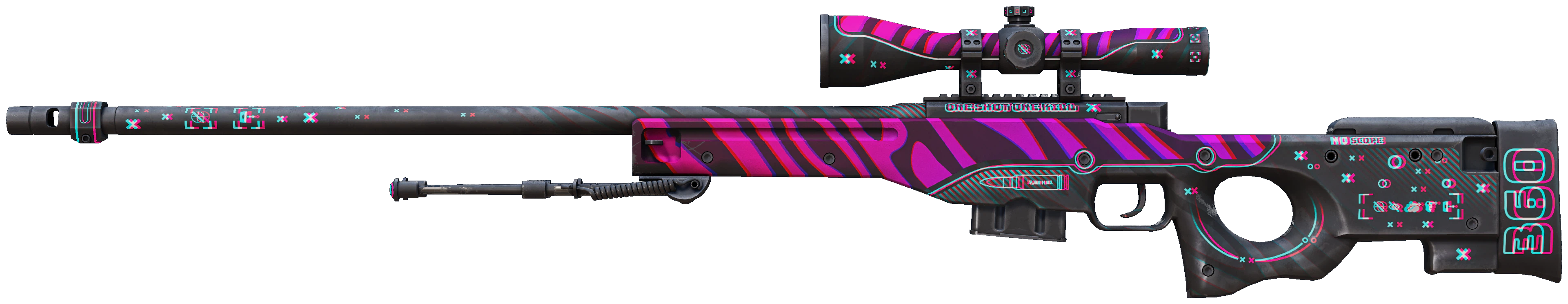 AWP | Chromatic Aberration representative Minimal Wear wear preview