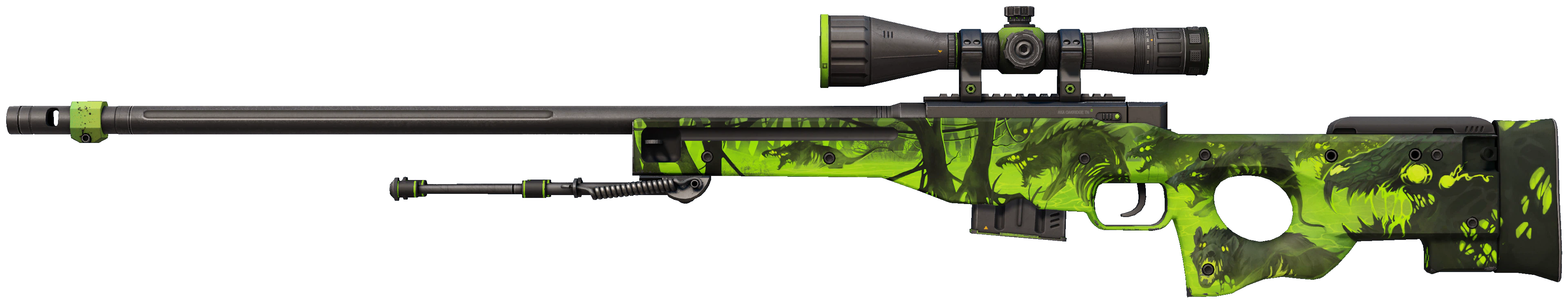 AWP | Containment Breach representative Minimal Wear wear preview