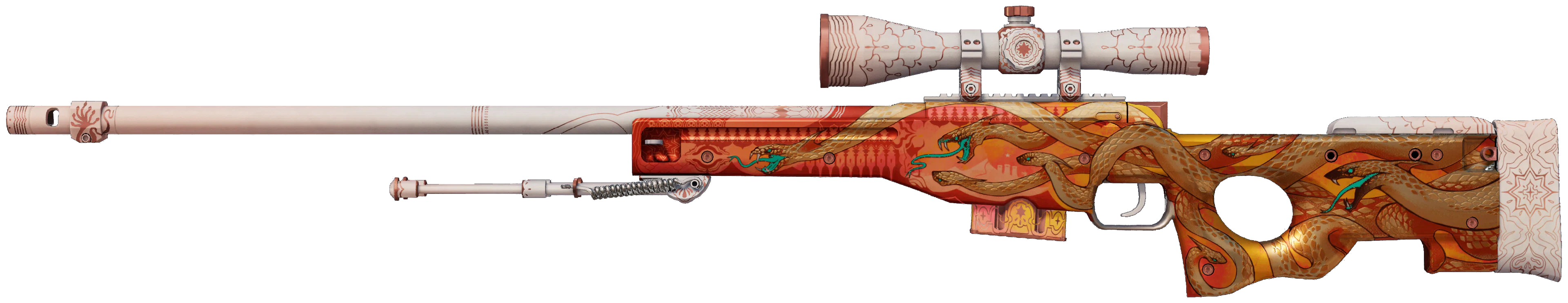 AWP | Desert Hydra representative Minimal Wear wear preview