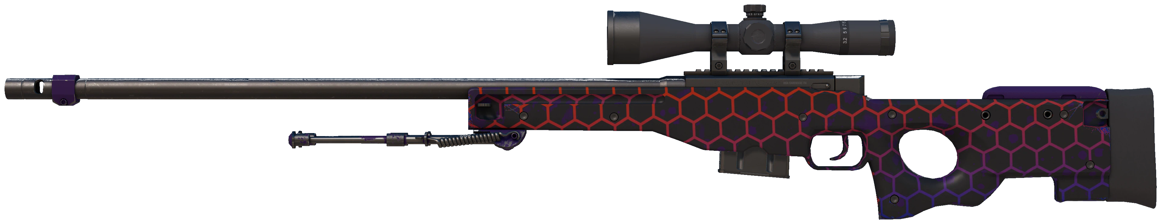 AWP | Electric Hive CS2 skin — open high-resolution image