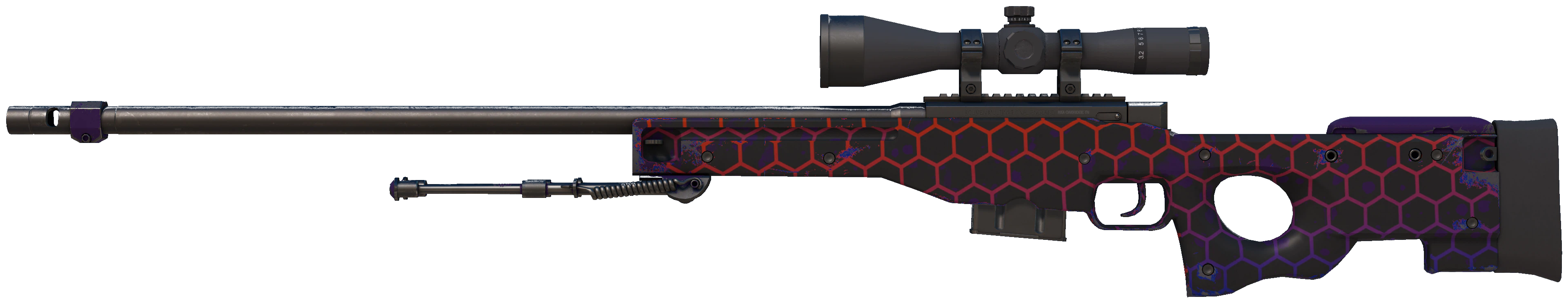 AWP | Electric Hive representative Minimal Wear wear preview
