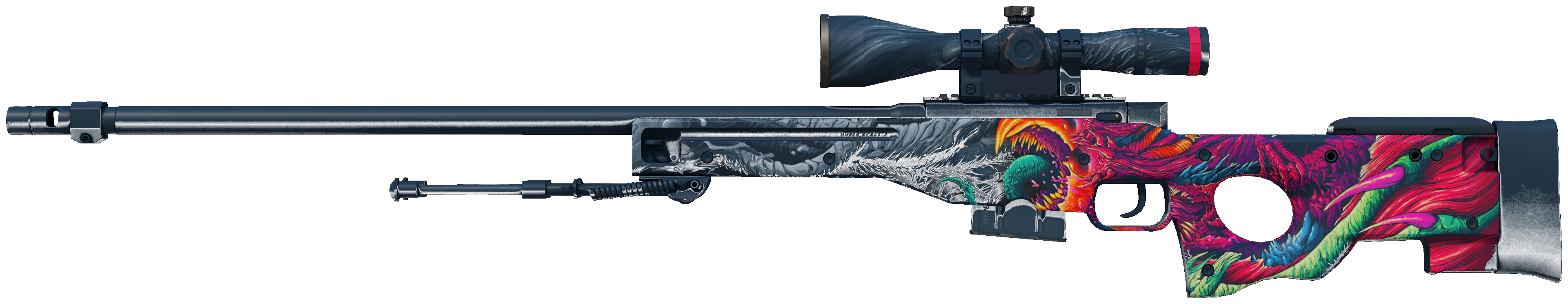 AWP | Hyper Beast CS2 skin — open high-resolution image