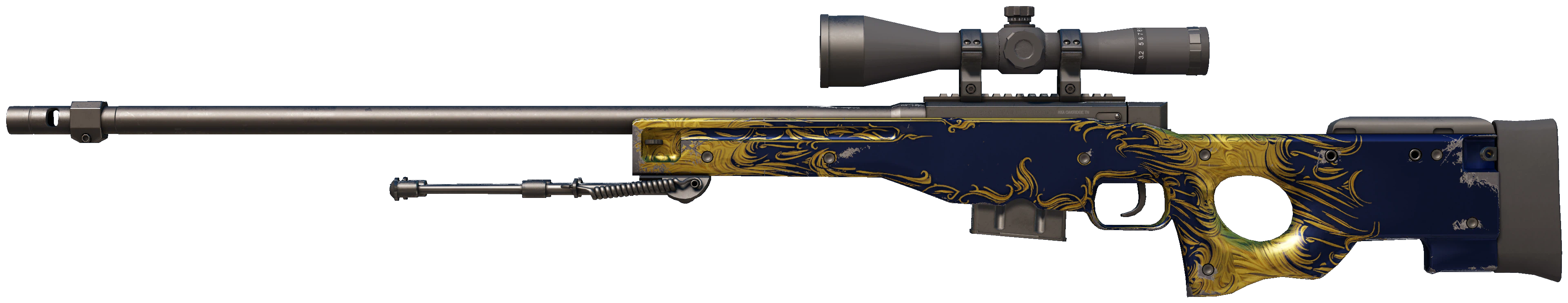 AWP | Man-o'-war representative Minimal Wear wear preview