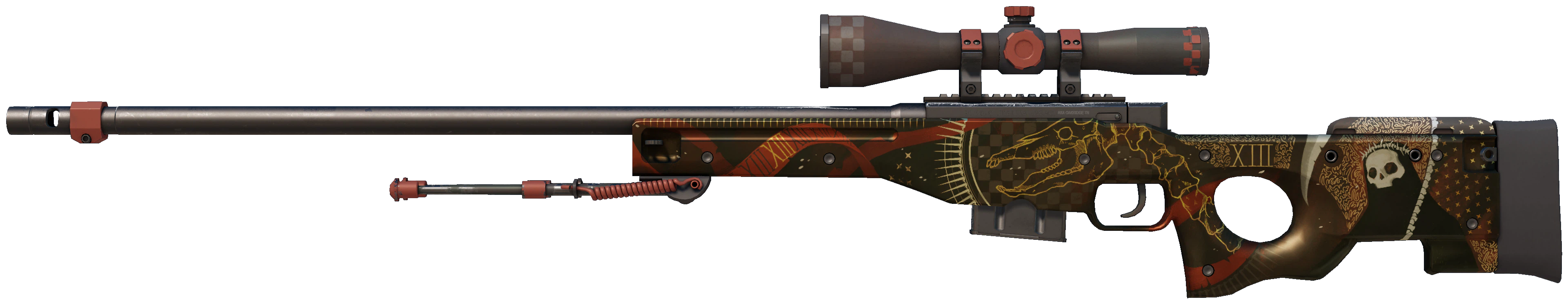 AWP | Mortis representative Minimal Wear wear preview
