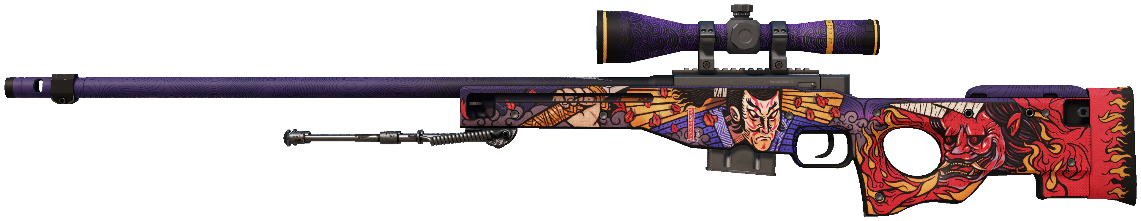 AWP | Oni Taiji CS2 skin — open high-resolution image