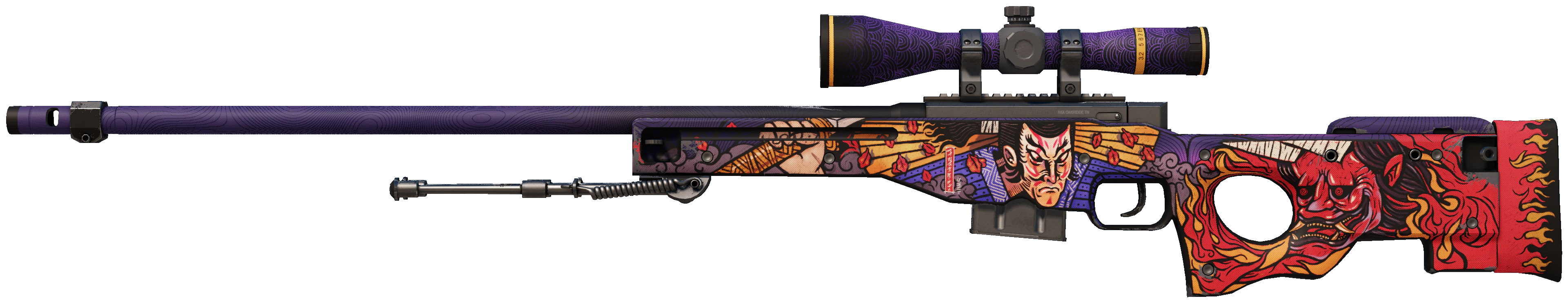 AWP | Oni Taiji representative Minimal Wear wear preview