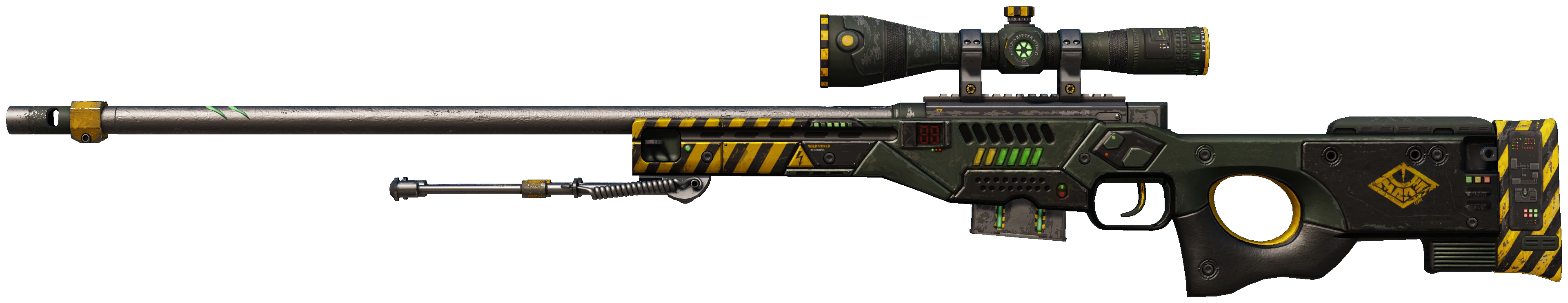 AWP | Phobos representative Minimal Wear wear preview