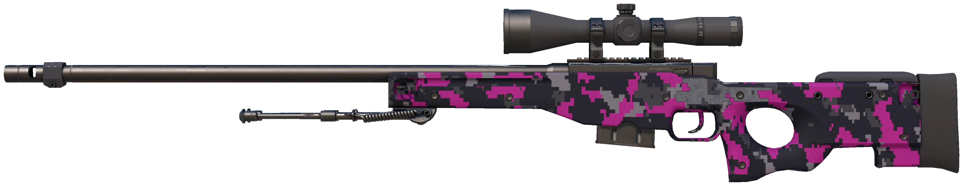 AWP | Pink DDPAT CS2 skin — open high-resolution image