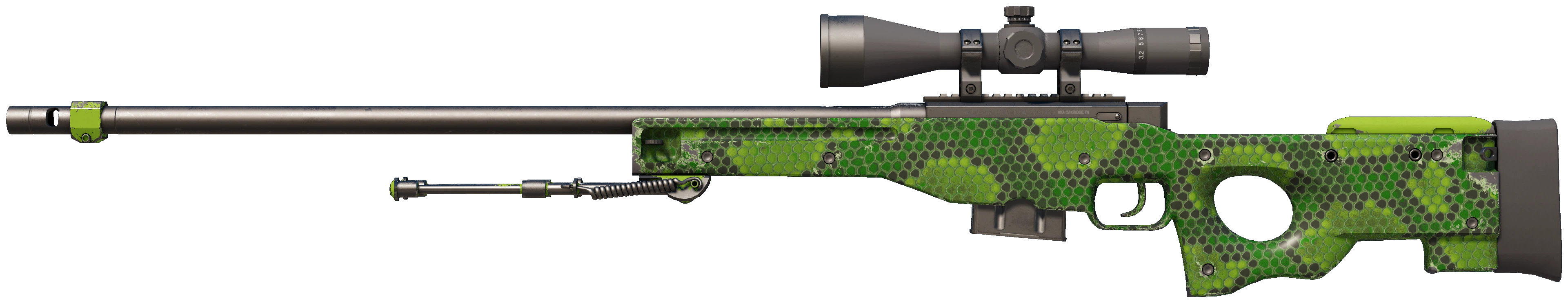 AWP | Pit Viper representative Minimal Wear wear preview
