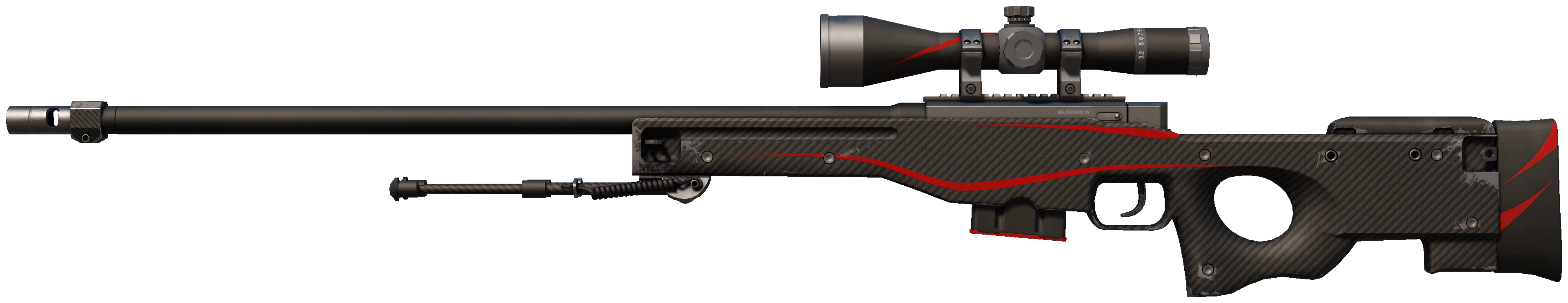 AWP | Redline representative Minimal Wear wear preview