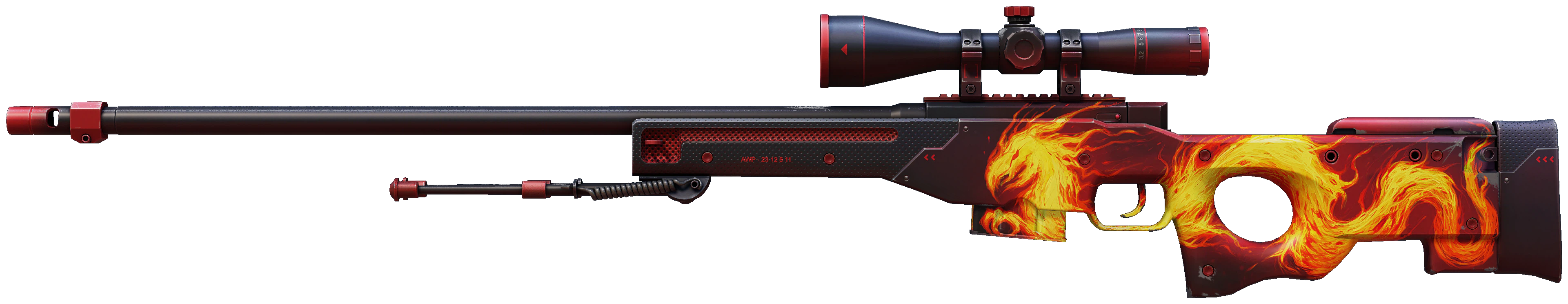 AWP | Wildfire representative Minimal Wear wear preview