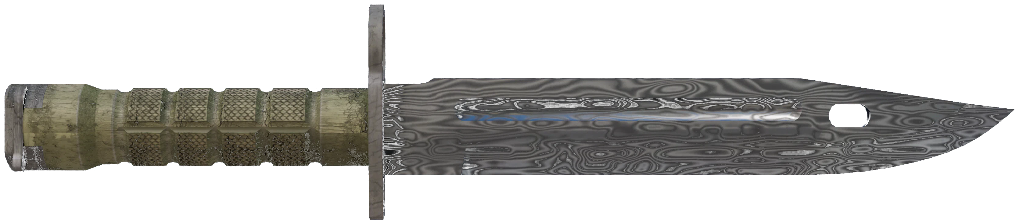 ★ Bayonet | Damascus Steel CS2 skin — open high-resolution image
