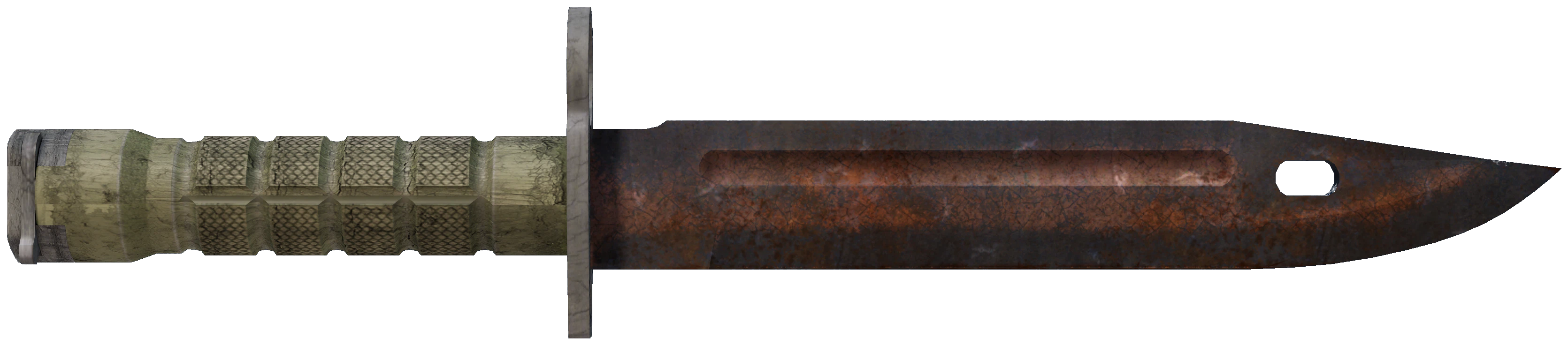 ★ Bayonet | Rust Coat representative Well-Worn wear preview