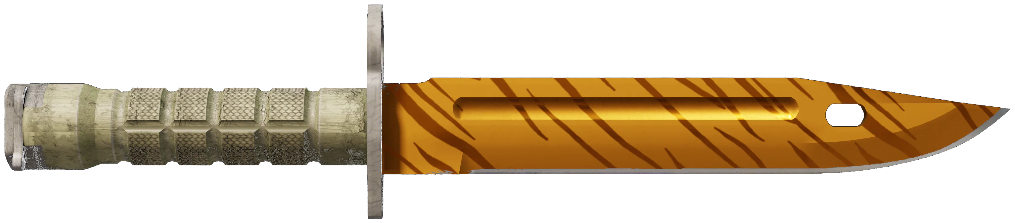 ★ Bayonet | Tiger Tooth CS2 skin — open high-resolution image