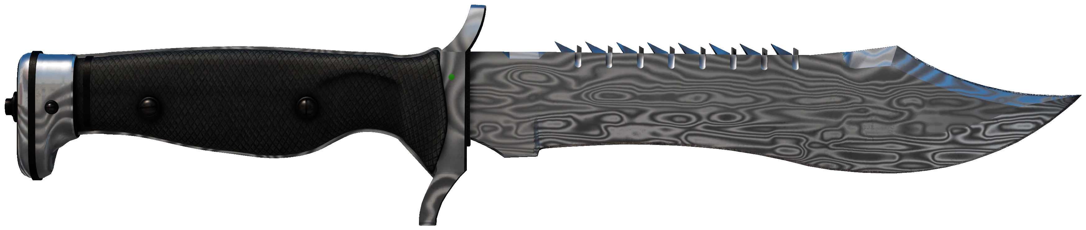 ★ Bowie Knife | Damascus Steel CS2 skin — open high-resolution image