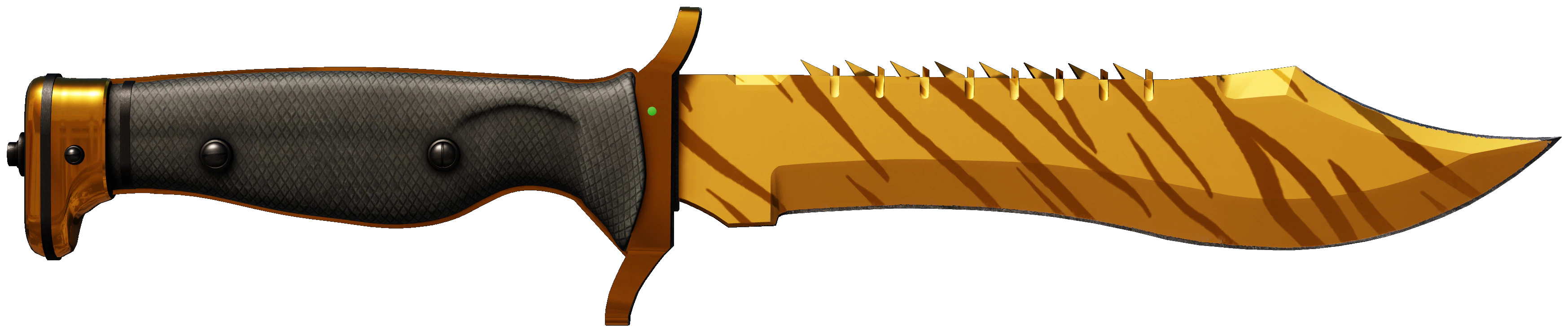 ★ Bowie Knife | Tiger Tooth CS2 skin — open high-resolution image