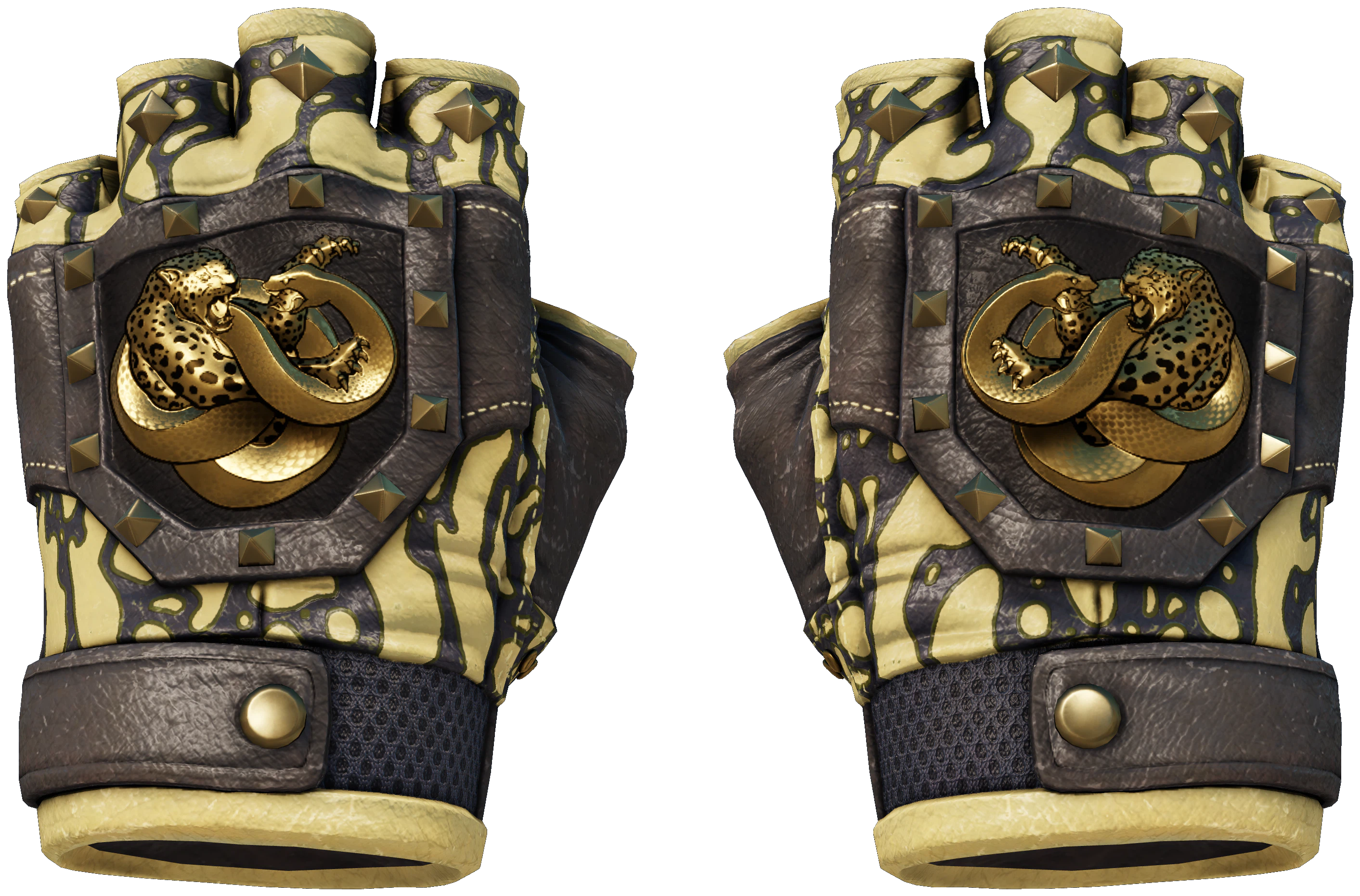 ★ Broken Fang Gloves | Yellow-banded representative Minimal Wear wear preview