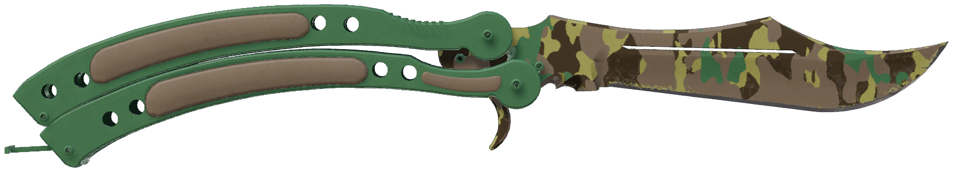 ★ Butterfly Knife | Boreal Forest representative Minimal Wear wear preview