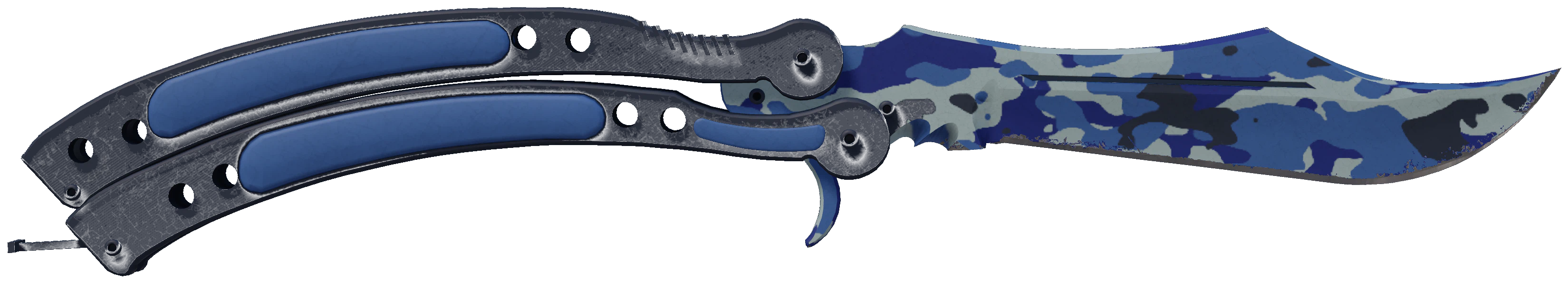 ★ Butterfly Knife | Bright Water representative Minimal Wear wear preview