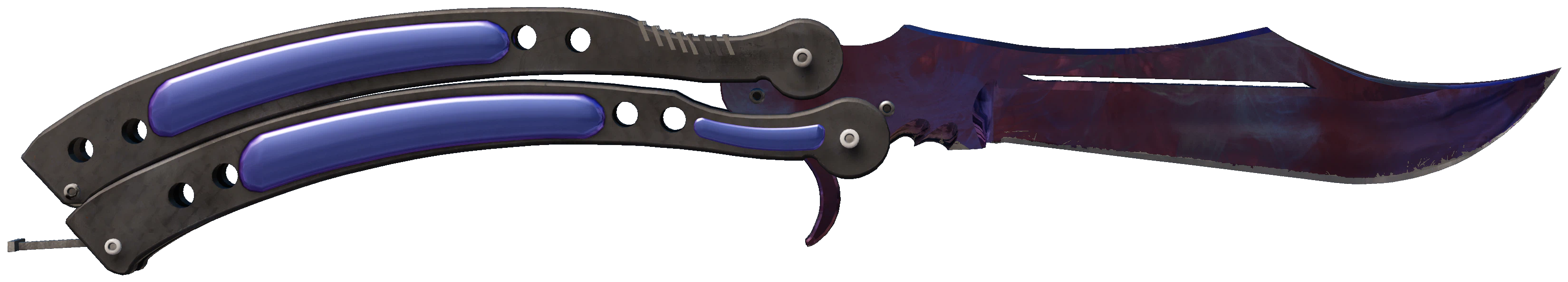 ★ Butterfly Knife | Doppler Black Pearl representative Minimal Wear wear preview