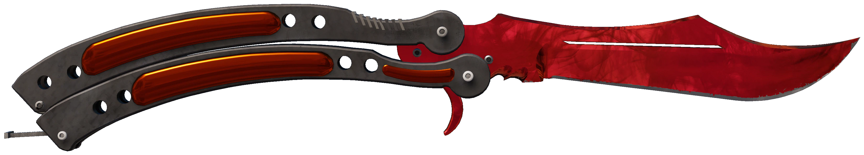 ★ Butterfly Knife | Doppler Ruby CS2 skin — open high-resolution image