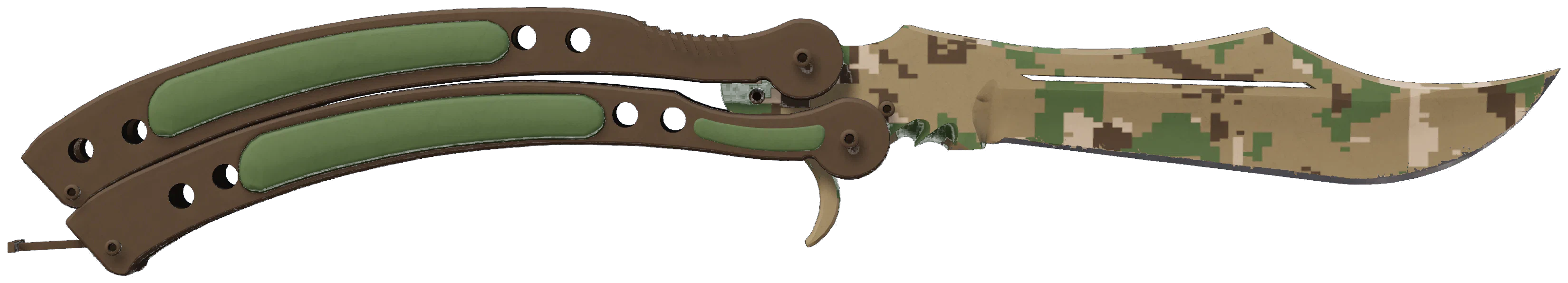 ★ Butterfly Knife | Forest DDPAT CS2 skin — open high-resolution image